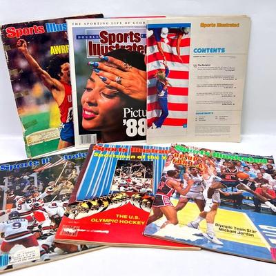 “Sports Illustrated” Vintage Magazines From 1976-1989