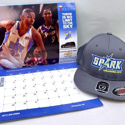 OKC Spark Hat & WNBA Basketball Calendar