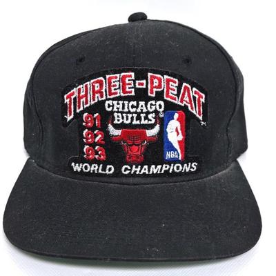 Three-Peat World Champs Stacey King Signed Cap