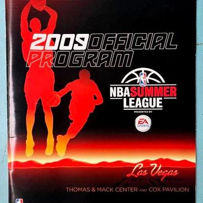 Signed 2009 NBA Summer League Program
