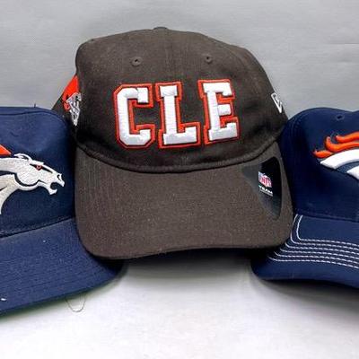 Denver Broncos & Cleveland Browns Hats