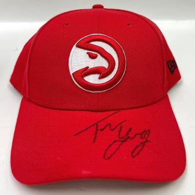 "Trey Young" Autographed Atlanta Hawks Hat