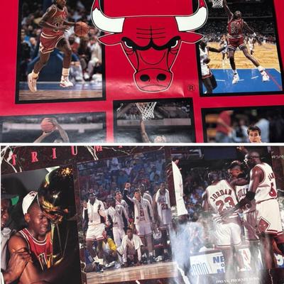 Chicago Bulls 1991-93 NBA Champions Poster & Other