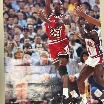 Vintage Michael Jordan Poster 