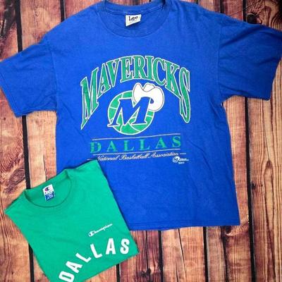 Dallas Mavericks "Champion" & "Lee" Tees