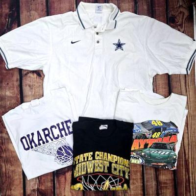 Sport Variety: "Nike," "Jerzees," & “Fruit of the Loom" Tees