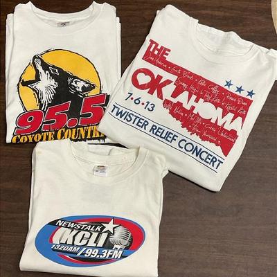 “Newstalk,” “95.5 Coyote Country,” & Other T-Shirts