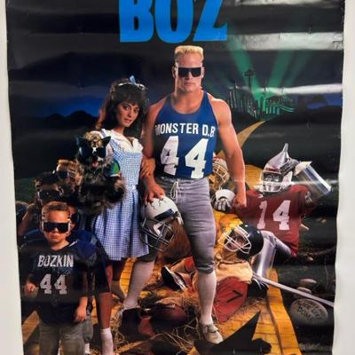 “The Land of Boz” Brian Bosworth Poster