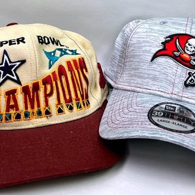 Vintage Dallas Cowboys Hat and Tampa Bay Buccaneers