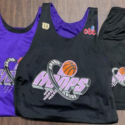 “Wilson” Grand Rapids Hoops Basketball Uniform 