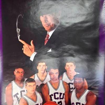 1995-96 TCU Horned Frog Poster