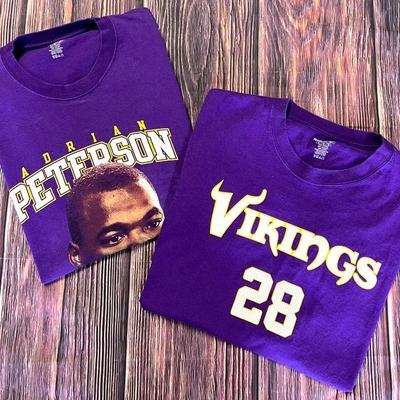 “Reebok” Andrew Peterson Minnesota Vikings T-Shirts