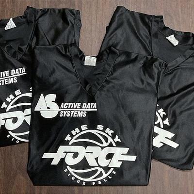 “The Sky Force” Sioux Falls Basketball Jerseys 
