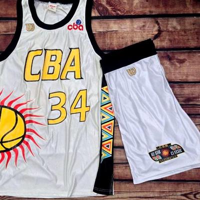 "Wilson" Stacey King CBA All-Star Classic Jersey Set