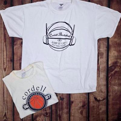 2006-07 & 2012 Basketball  "Jerzees" & Other Tees