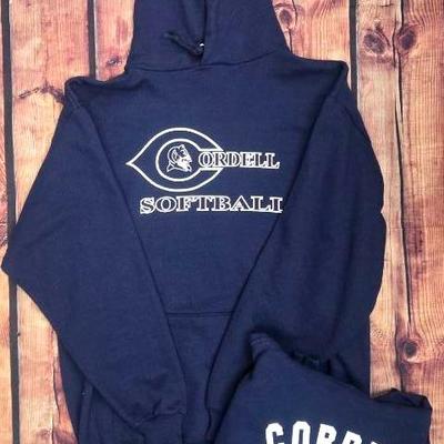Cordell Blue Devil Softball "Jerzees" Hoodies