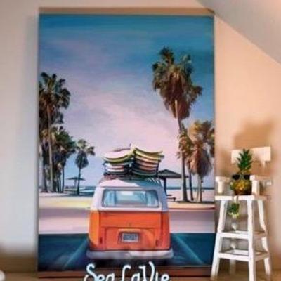 Sea LaVie Sign, Fun Canvas and Decor