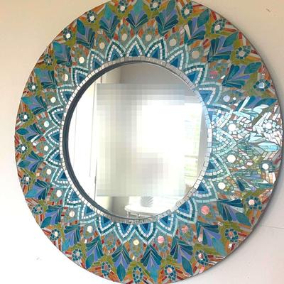 Mosaic Round Mirror (2nd Floor)