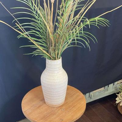 Small Side Table and Vase