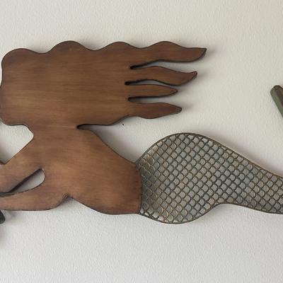 Large Metal Wall Art-Mermaid (2nd Floor)