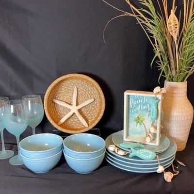 The Beach Is Calling! Plates and Bowls