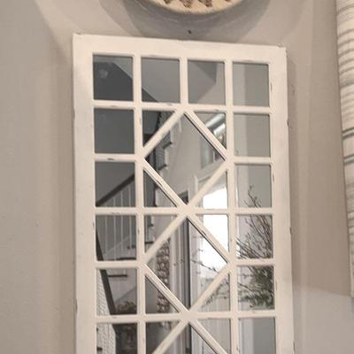 Wall Mirror & Baskets - 1