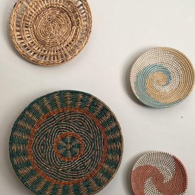 Beautiful Boho Wicker Wall Decor