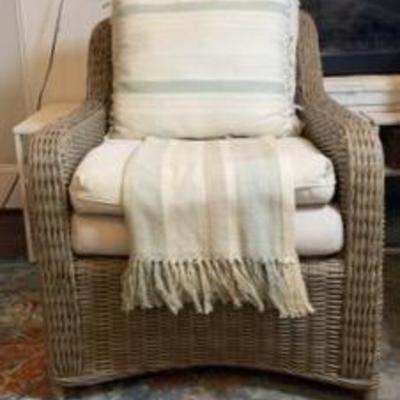 Sunbrella Rattan Chair #1