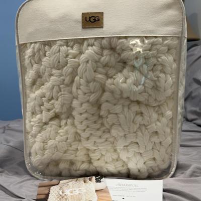 UGG Hava Knit Blanket Throw