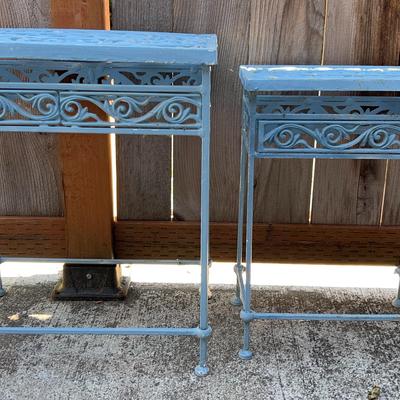 Wrought Iron Nesting Tables
