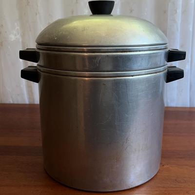 Sears Maid Of Honor Stock Pot W/ Steamer Insert