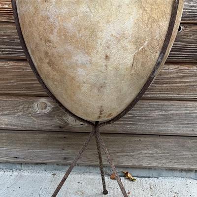Mid Century Fiberglass Bullet Planter
