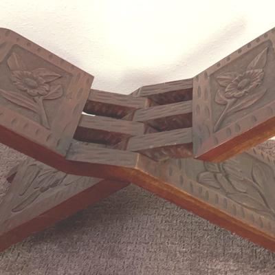 1970’s Honduran Mahogany Folding Seat