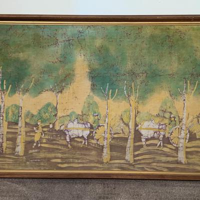 Framed Textile Art 
