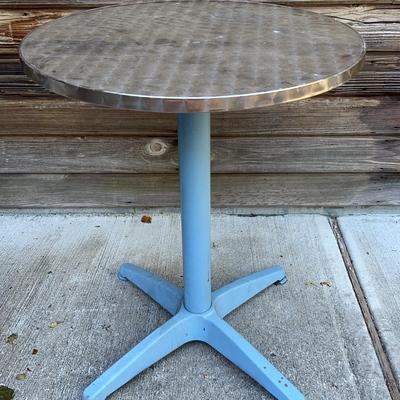 Folding Outdoor Table Metal Base