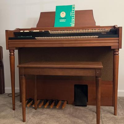 Wurlitzer 4020R 1970 Organ W/ Bench