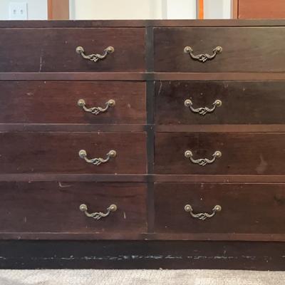 Honduran Mahogany 8 Drawer Dresser 