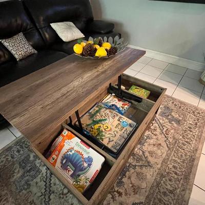 Sale Photo Thumbnail #13: Coffee Table Showing Storage