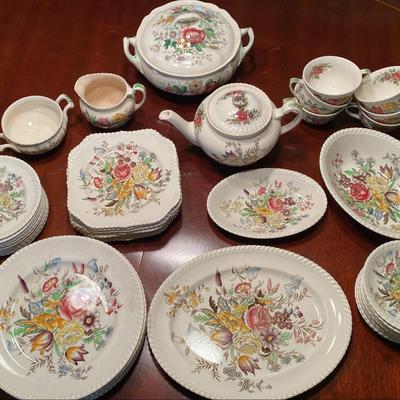 Johnson Bros “Garden Bouquet” China Set
