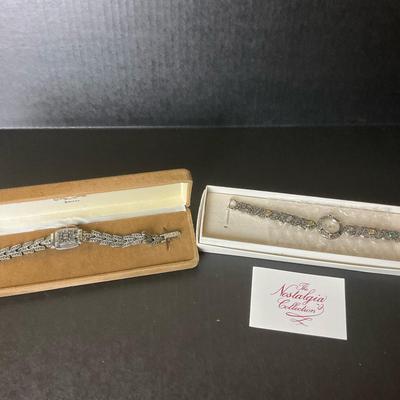 Set of Two Vintage-Style Ladies Watches 