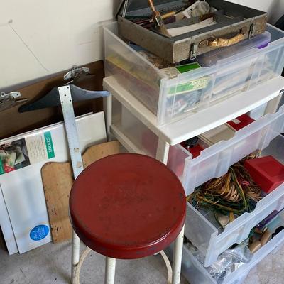 Garage Craft and Tool Storage Lot