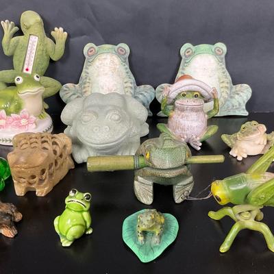 Frog Figurine Lot