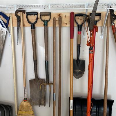 Assorted Garden and Yard Tools Lot
