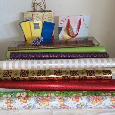 Wrapping Paper And Gift Bags And Tissue Paper