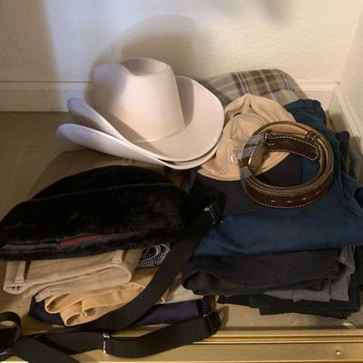 Hats, Belts, And Mens Pants