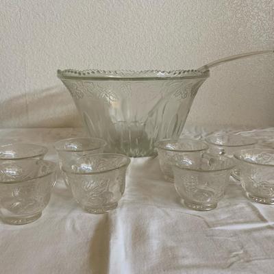 Pinch Bowl And Cups