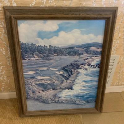 Golf Painting By James Peter Cost