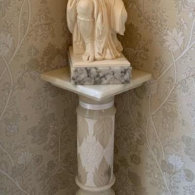 Moses Sculpture With Podium