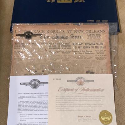Original Authentic Issue Newspaper Published  1930 
