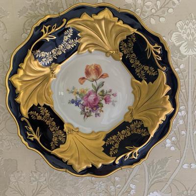 Decorative Floral Plate 